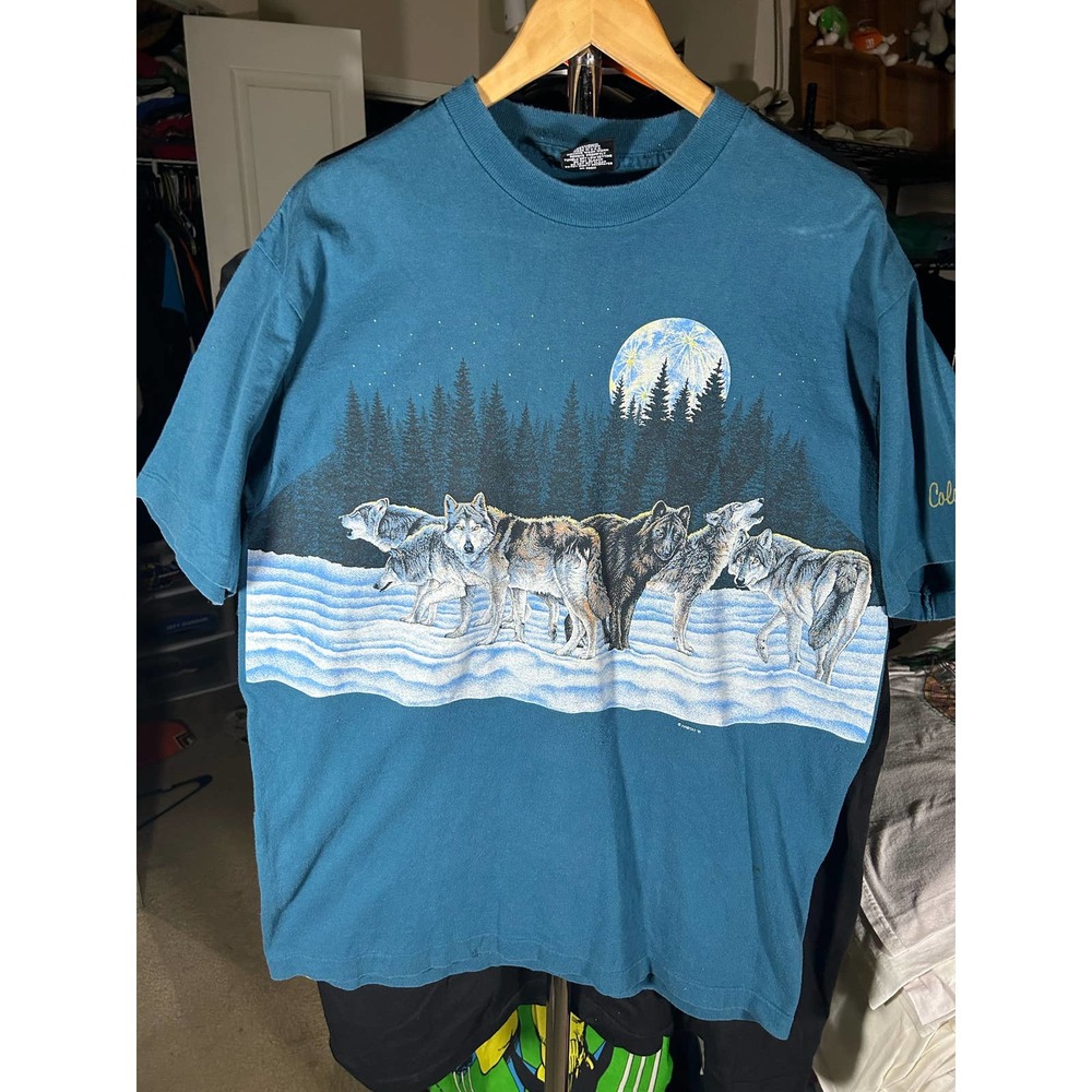Vintage wolf tee